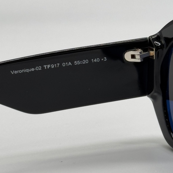 NEW TOM FORD TF917 01A WOMEN SQUARE SUNGLASSES TOM FORD VERONIQUE-02 FT0917/S - Picture 8 of 10
